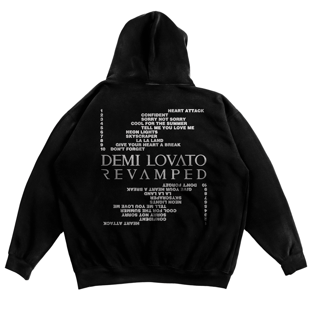 Revamped Black Hoodie Back