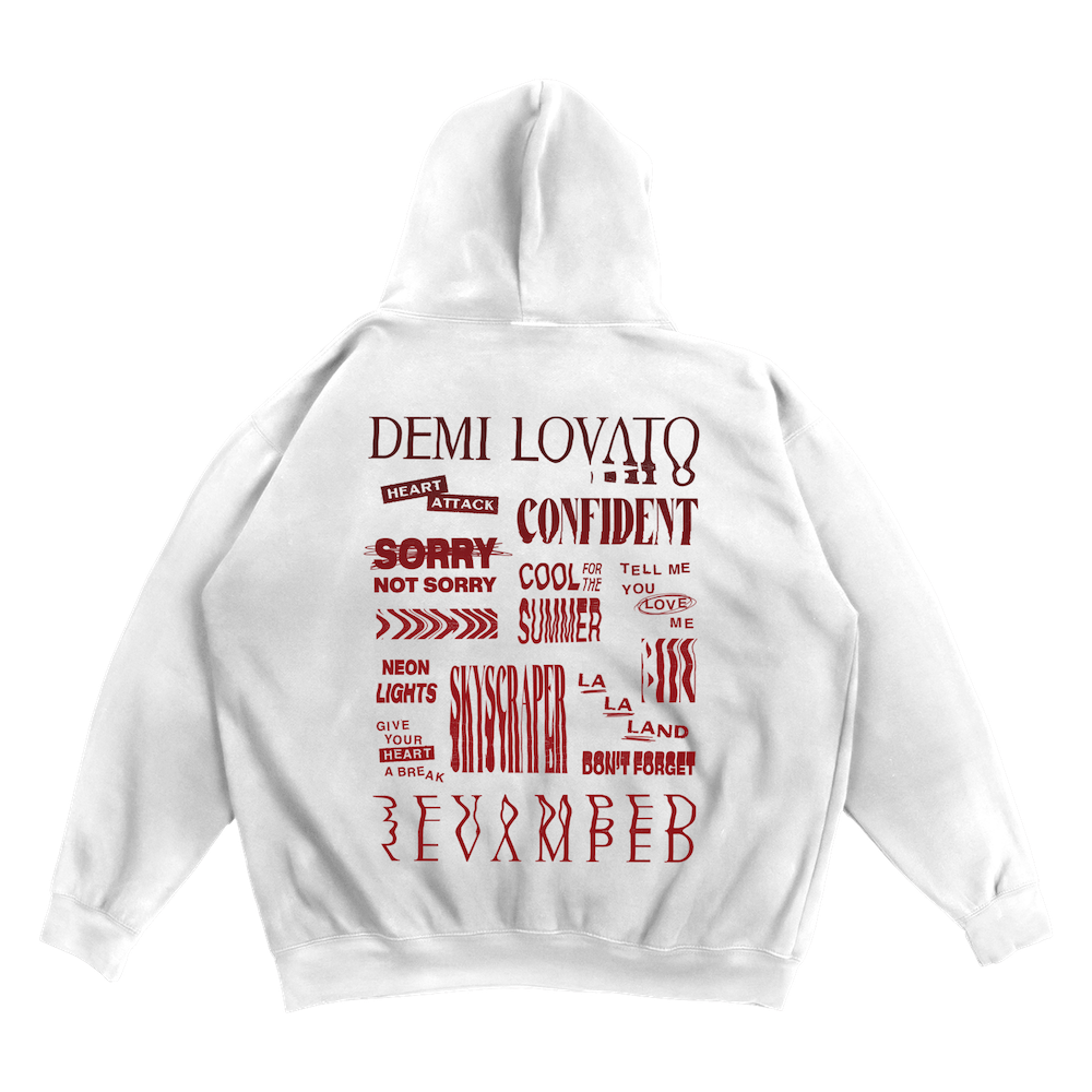 Revamped Tracklist Hoodie Back