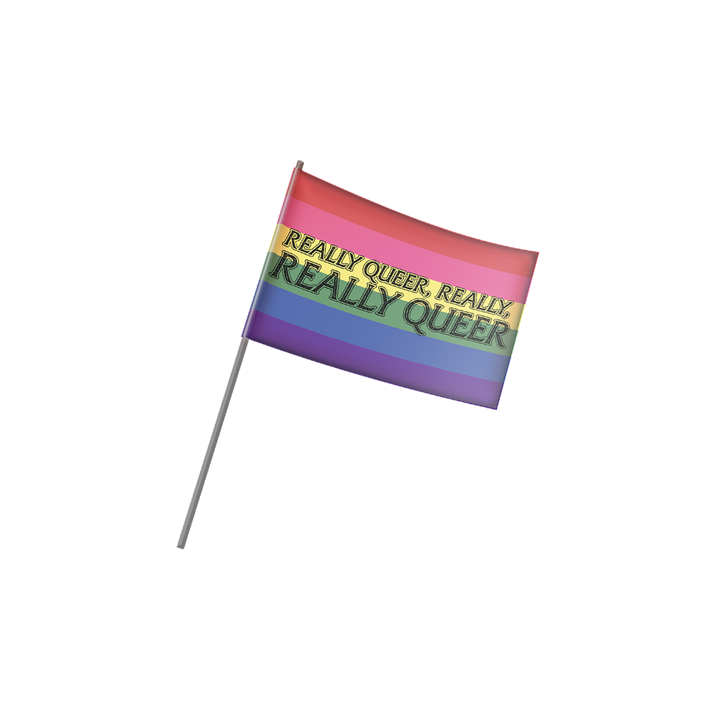 Really Queer Mini Flag