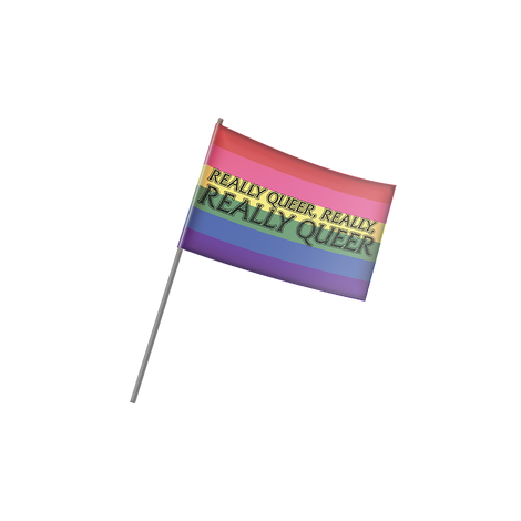 Really Queer Mini Flag