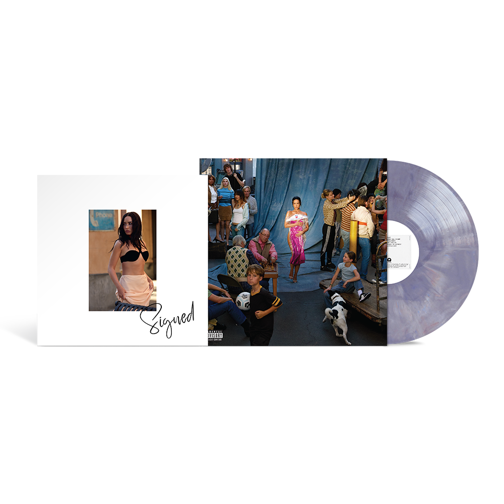 Demi Lovato　直筆サイン入りカラーレコード Demi Lovato Signed Tell Me You Love Me 12x12 Insert With Brand New