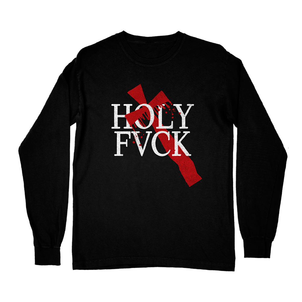 BLEEDING CROSS LONGSLEEVE T-SHIRT FRONT
