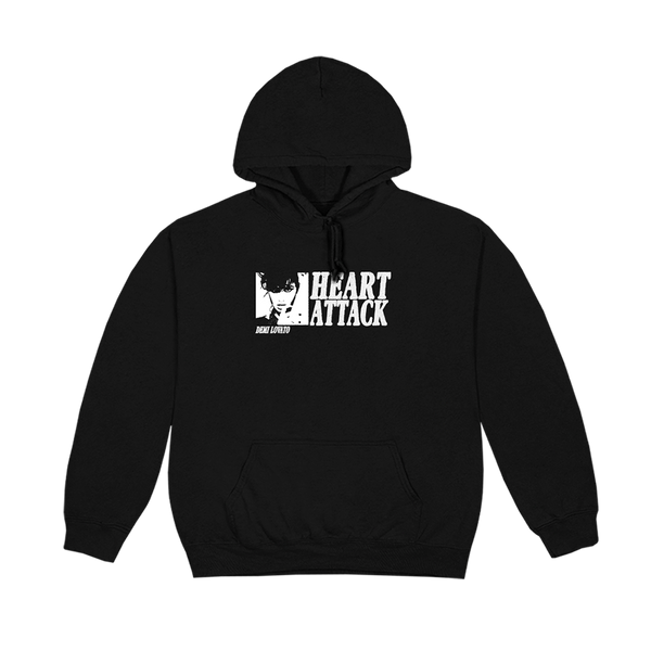 Black hoodie with hot sale heart