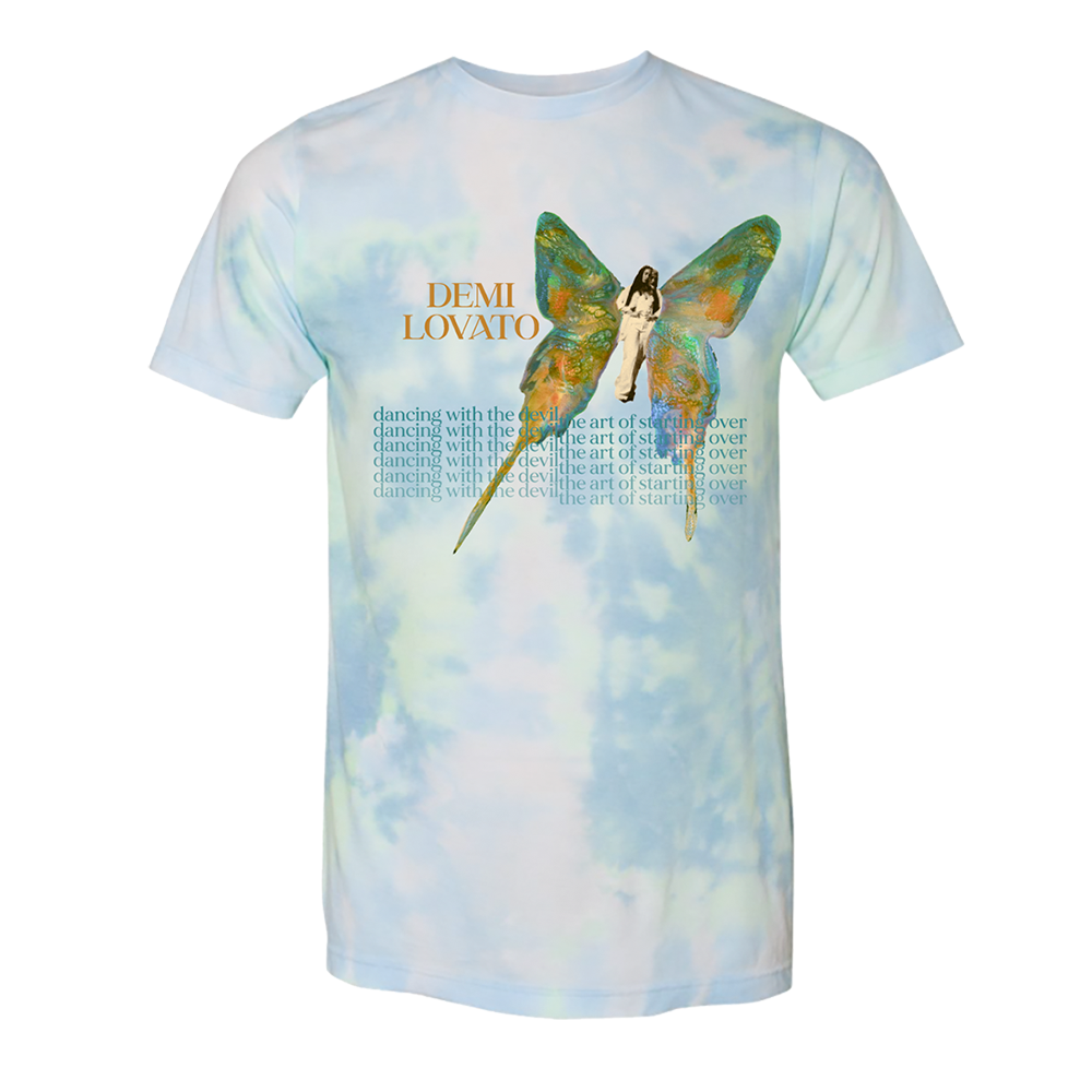 Dancing with the Devil...The Art of Starting Over T-Shirt I - Demi Lovato  Official Store