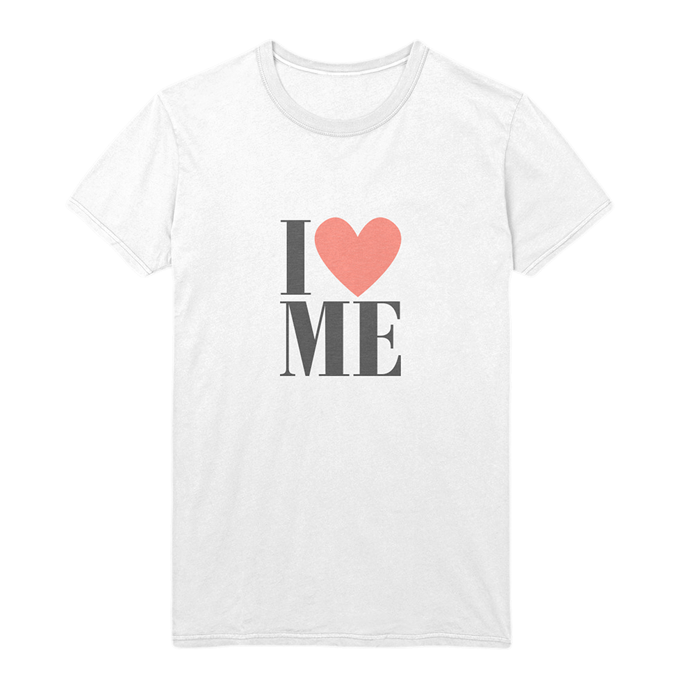 I LOVE ME WHITE T-SHIRT