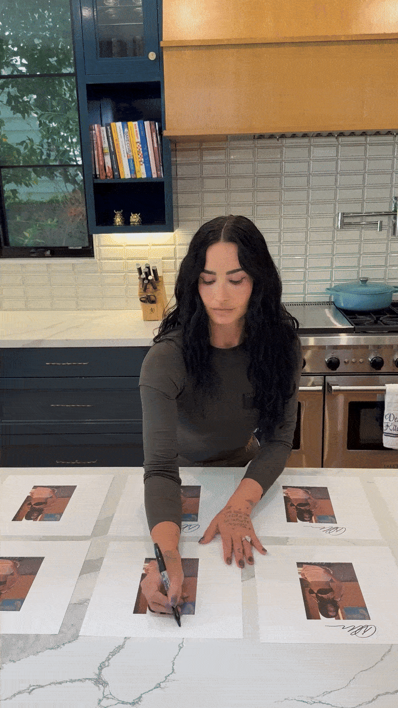 Its Not That Deep Signed LP Signing