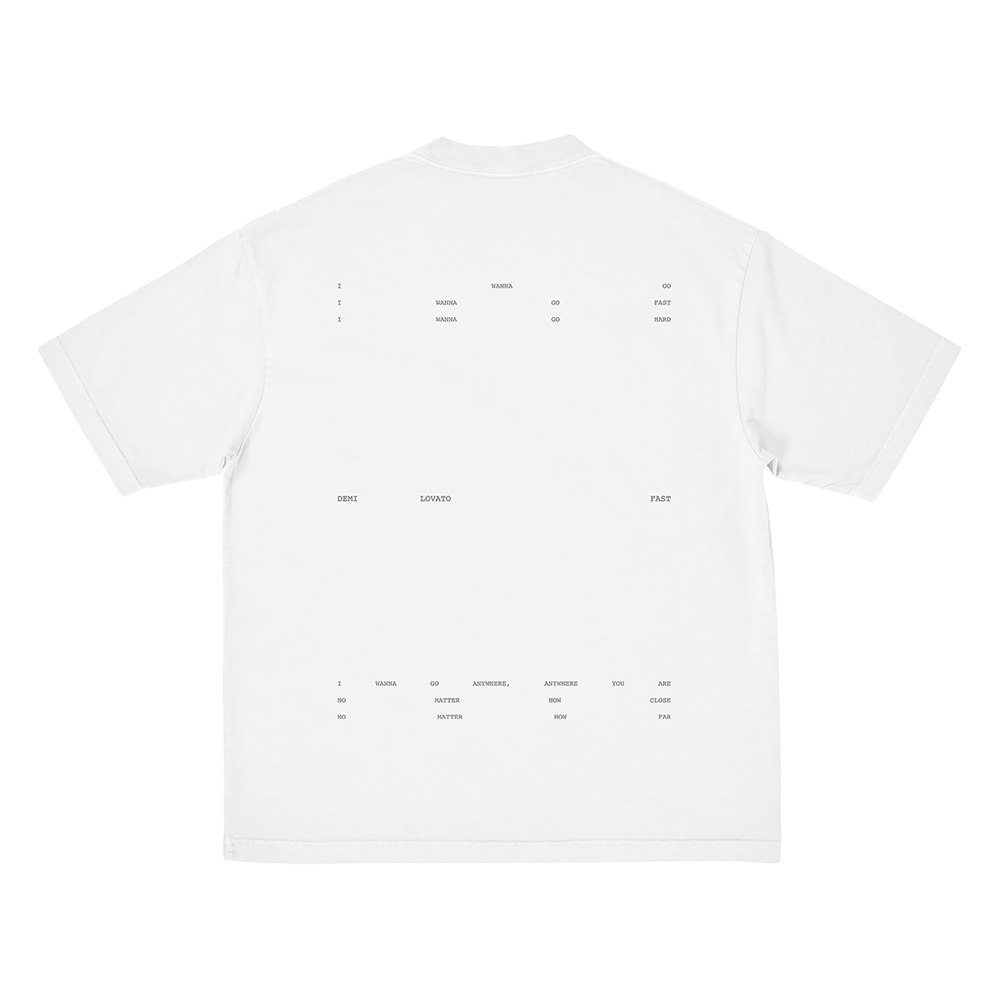 FAST T-SHIRT Back