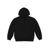HOLY FVCK BLACK TONAL HOODIE Front