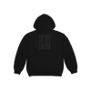 HOLY FVCK BLACK TONAL HOODIE Back