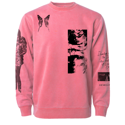 Dancing with the Devil... The Art of Starting Over Pink Crewneck